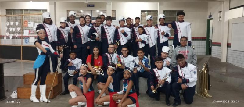 Campeã na categoria infantil de marcha, banda do Parque dos Pinheiros foi a única representante paulista