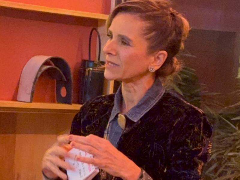 Luciana Lisboa trouxe um discurso emocionante e inspirador para as convidadas do Astrud