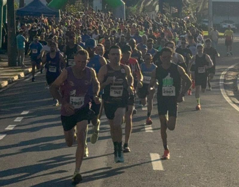 Momento da largada da Corrida da OAB Prudente