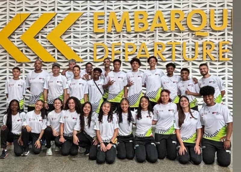 Prudentina embarcou na terça, junto à delegação paulista, rumo a Brasília (DF), para disputar Jogos da Juventude Caixa