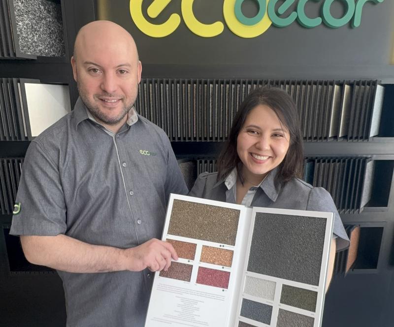 Gabriel Jorge e Dani apresentaram a Ecopaper