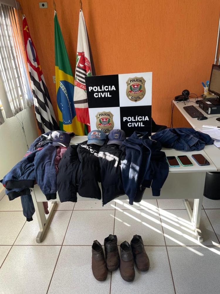 Vestimentas seriam as utilizadas por indivíduos que invadiram a Fazenda Taquarussu