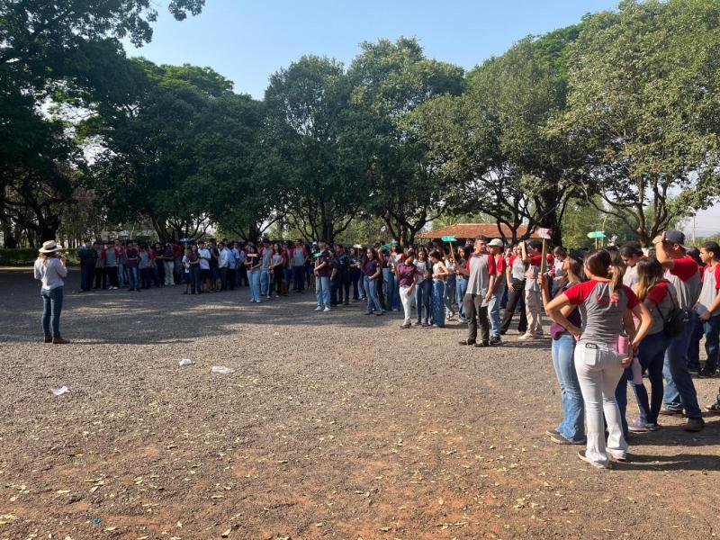 Visitantes poderão vivenciar rotina da escola agrícola
