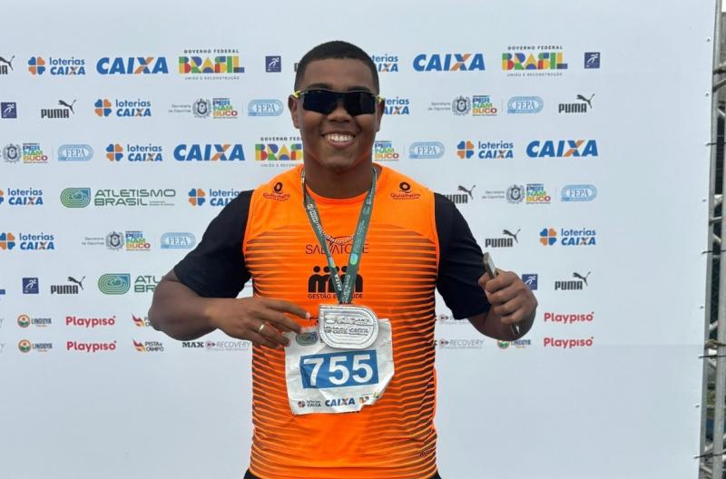 Atleta prudentino levou a melhor na prova do lançamento do disco