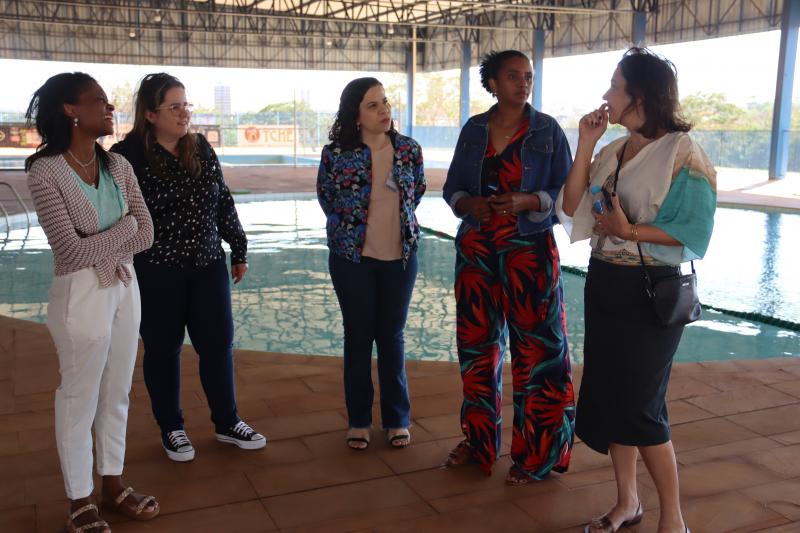 Equipe do MEC esteve em Prudente e visitou escolas, espaços de parceiros e Complexo Aquático