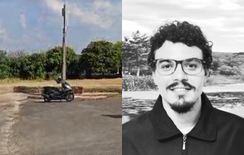 Rafael Tossato Fontes foi enterrado no Cemitério Municipal na tarde deste domingo