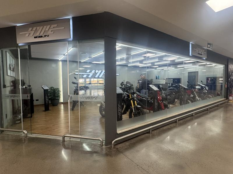 Hype Mobility fica no andar térreo do Sam´s Clube de Prudente