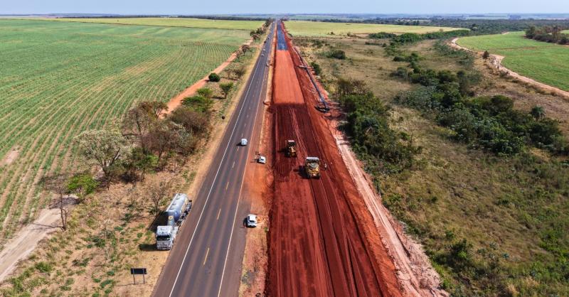 Rodovia passa pelo processo de duplicação