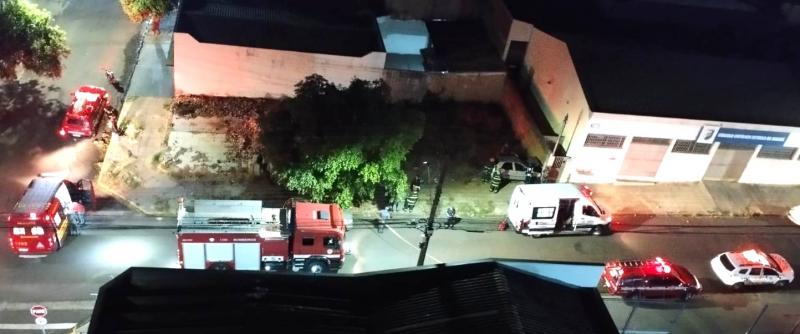 Acidente ocorreu em terreno no cruzamento da Rua Francisco Goulart com a Siqueira Campos