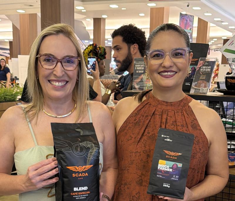 Leiva Peres e Alessandra Rosa lançam o novo blend de café do Scada
