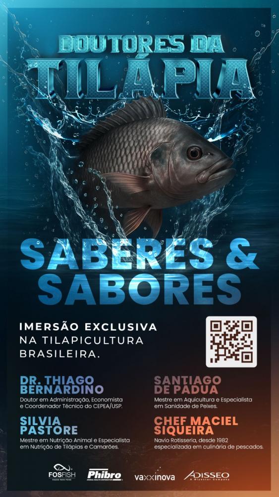 Evento da Fosfish/Fosferpet promoverá imersão exclusiva na tilapicultura brasileira