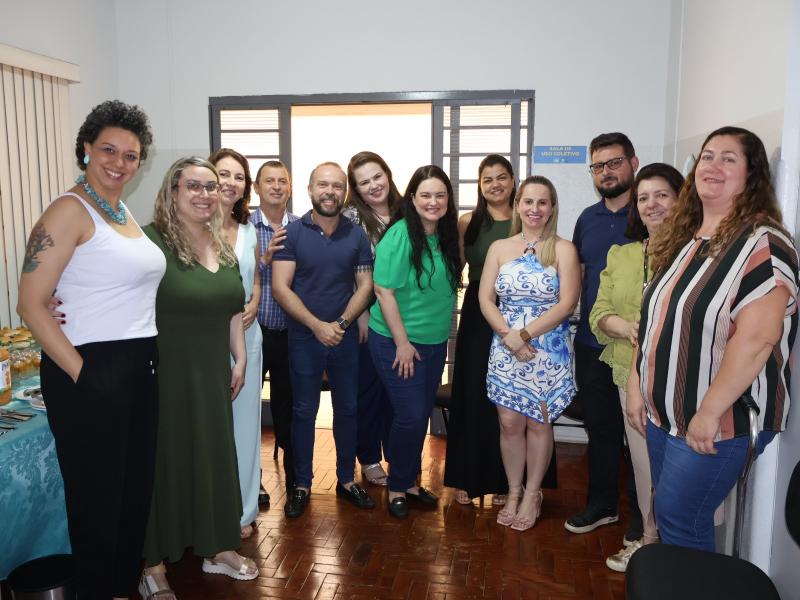 Visita técnica de representantes da Secretaria Estadual de Desenvolvimento Social e Unesp de Araraquara em Pirapozinho