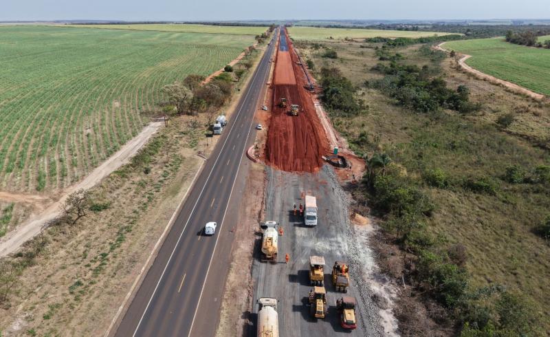 Obras de duplicação da SP-284 provocam interdições nesta quinta
