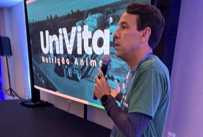  Eduardo Pasquini de Oliveira apresentou ao mercado a nova marca da empresa, Univita