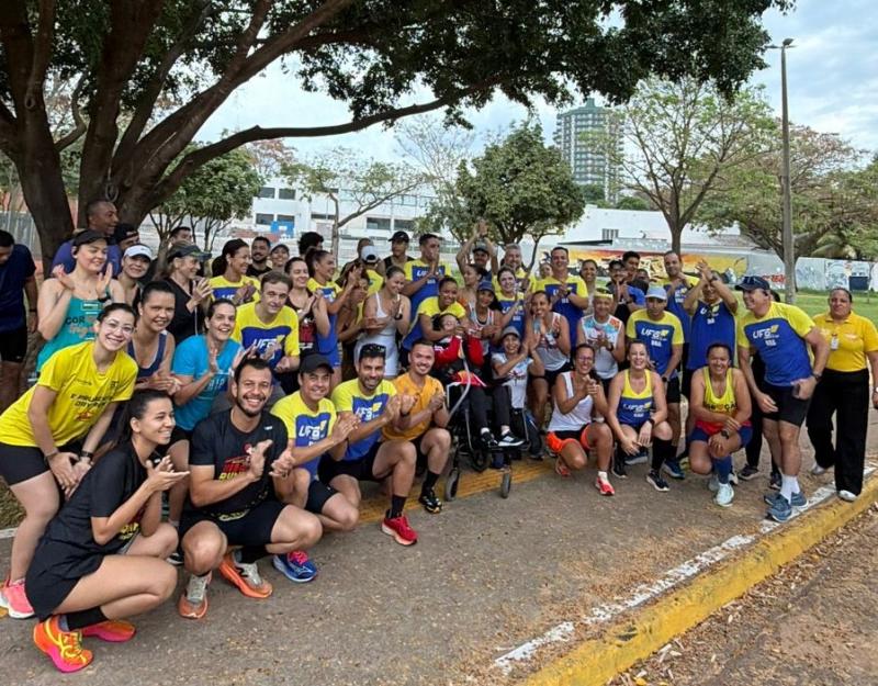 Clube de Corrida Ufa, unido por uma boa causa, além do esporte