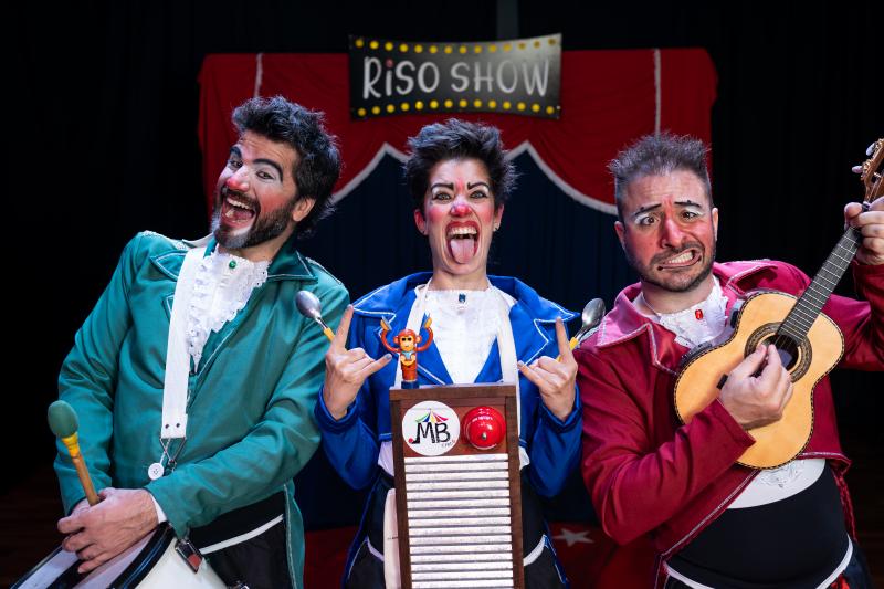 No domingo, às 17h, “Riso Show” - MB Circo, na praça da matriz do distrito de Floresta do Sul