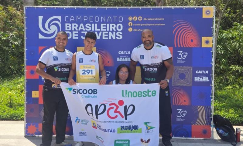 Prudente foi representada pelos atletas João Paulo Santos e Andressa Moreira da Silva