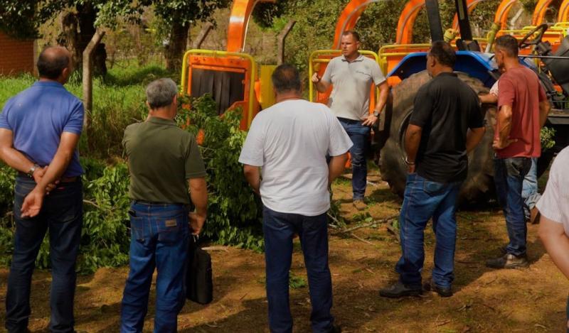Trituradores de galho foram entregues aos municípios de Mirante, Teodoro, Euclides da Cunha, Venceslau, Caiuá e Epitácio