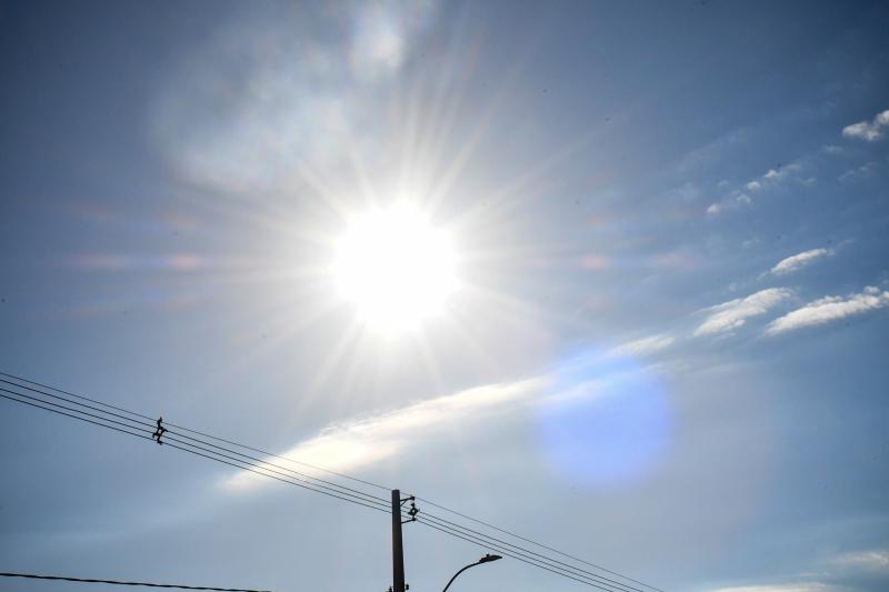 Sábado será de calor na região