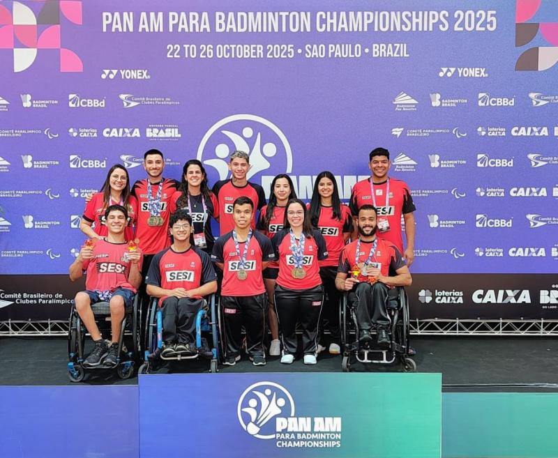 Badmintonistas prudentinos competiram em diversas classes funcionais