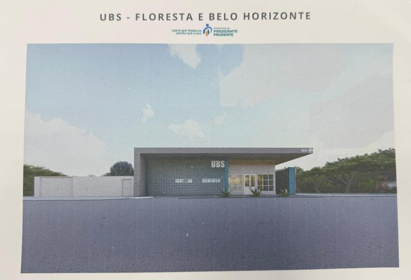 Projeto da construção de novas unidades de saúde em Prudente