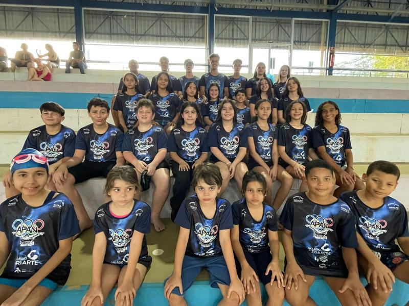 80 medalhas foram garantidas pela Apan/Criarte/Semepp, que colocou 49 atletas na piscina