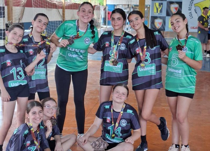 Pré-Mirim Feminino: 3º lugar pra equipe do Edespp/Unimed/Semepp/Prudente