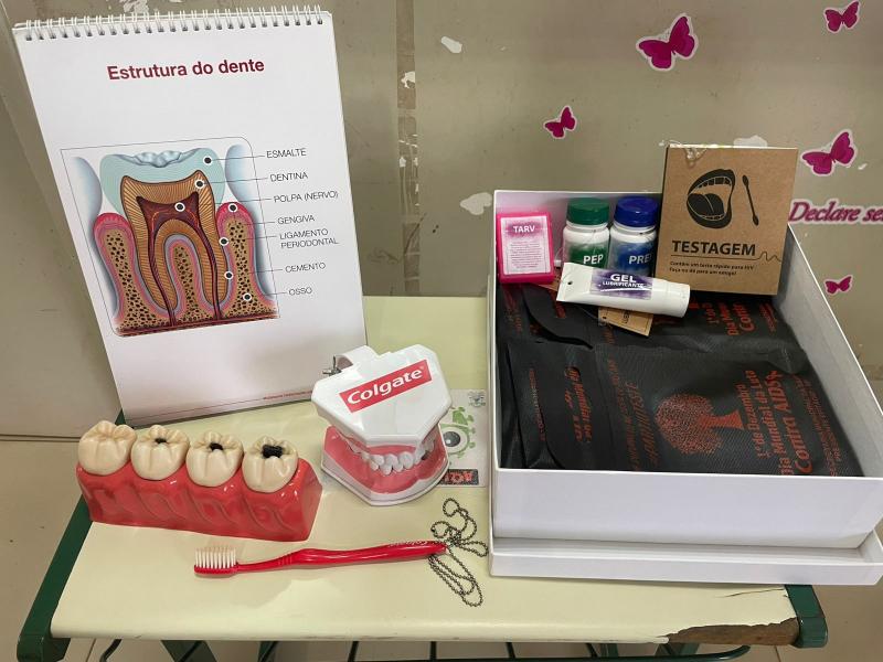 Equipe de odontologia da Secretaria de Saúde de Epitácio realiza avaliações em unidades de saúde, visitas a escolas e palestras sobre higiene bucal