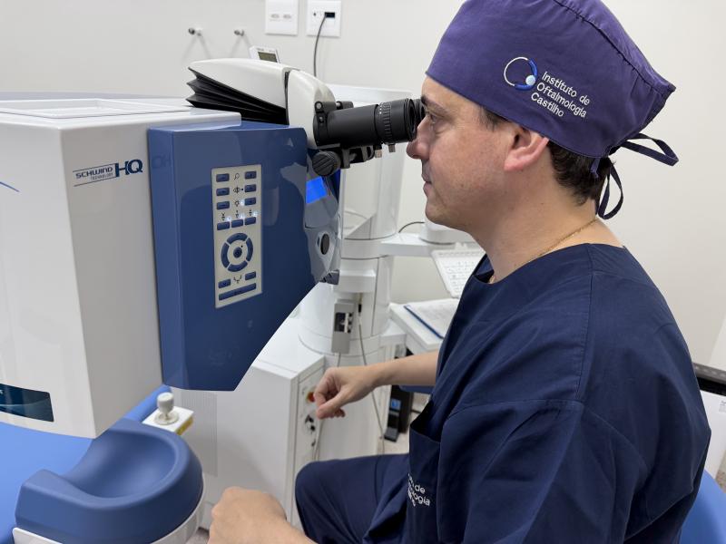 Grande inovação do Schwind Amaris 1050 RS reside em sua tecnologia de rastreamento ocular