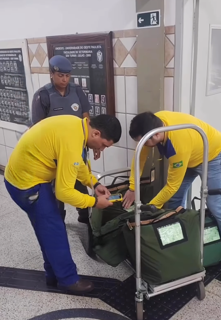 PM atuou na escolta dos malotes de provas, desde o ponto de distribuição até os locais de aplicação