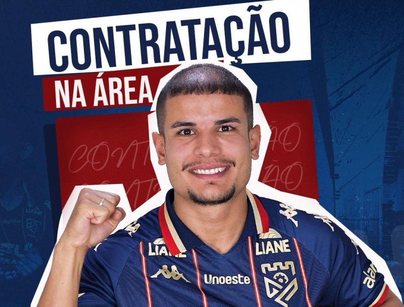 Felipe Albuquerque é o primeiro reforço a chegar ao Grêmio Prudente