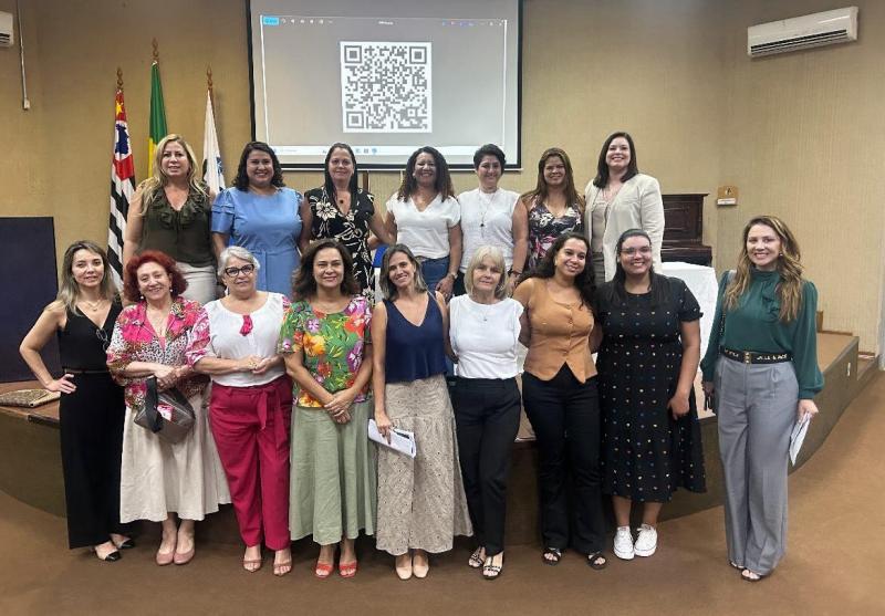 Algumas representantes da Rede Mulher de Presidente Prudente