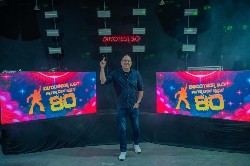 Luciano Reis, organizador da maior festa dos anos 80 de Prudente