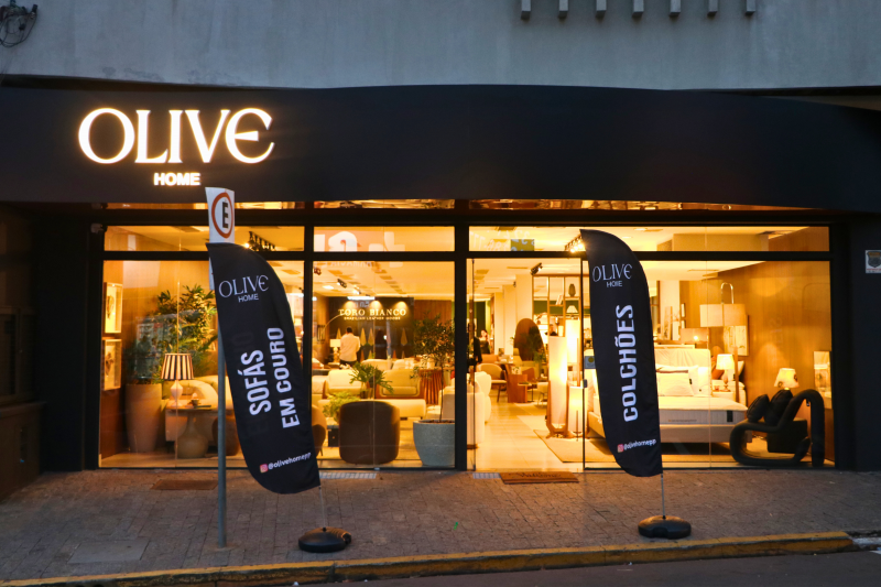 Loja Olive Home, na Avenida Coronel Marcondes, 2.780