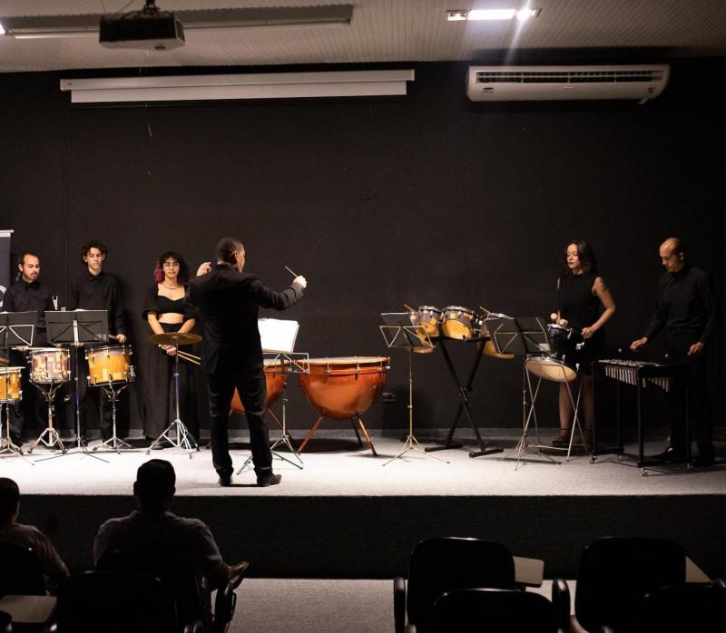 Alunos da Emeif Vereador José Molina, do distrito de Coronel Goulart