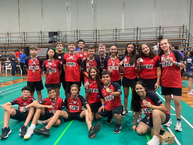 No total, os atletas do Sesi Prudente conquistaram 13 medalhas, sendo 3 ouros, 4 pratas e 6 bronzes, desde a categoria sub-13 até o adulto