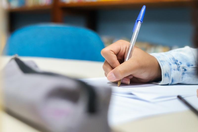 Alunos responderão questões de língua portuguesa e matemática