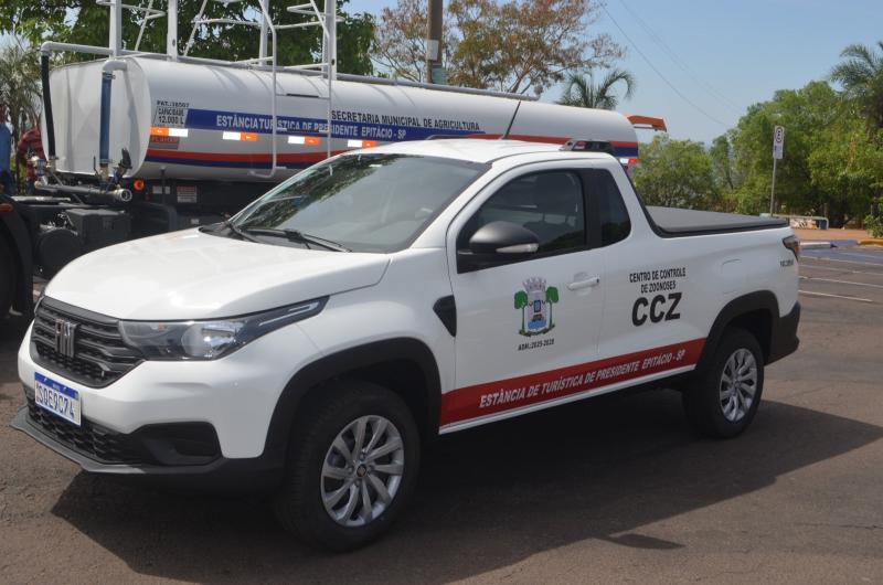 Novo veículo vai ampliar trabalhos realizados pelas equipes do CCZ