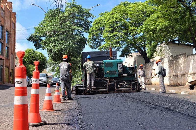 Recapeamento da Avenida da Saudade será executado ao longo desta semana