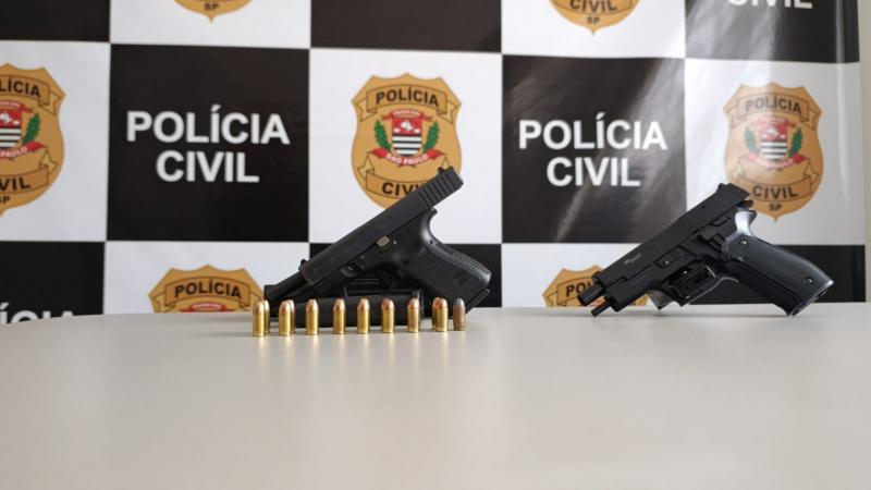 Embora arma estivesse devidamente registrada, esta foi apreendida em razão das ameaças