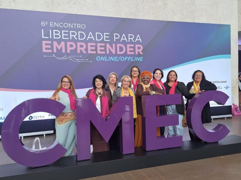 Grupo de empreendedoras prudentinas participa do evento a convite da Acipp (Associação Comercial e de Inteligência de Presidente Prudente), Facesp e CMEC