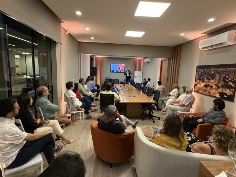 PALESTRA E DEBATE SOBRE ECONOMIA E FINANÇAS, NO AUDITÓRIO DA B3 INVESTIMENTOS