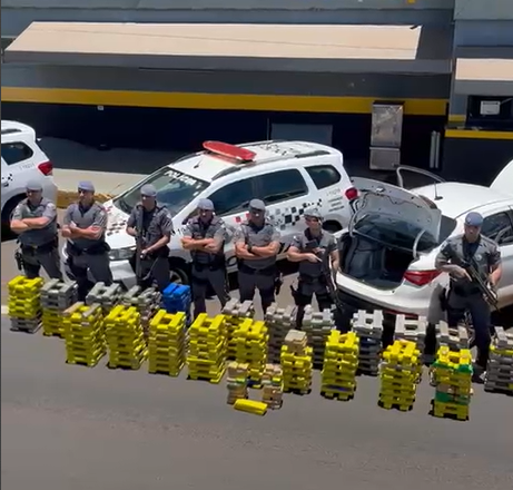 Operação conjunta da Polícia Militar, Rodoviária e Ficco-SP da Polícia Federal ocorreu no sábado