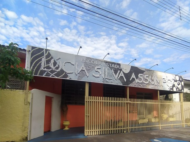 Escola Estadual Lúcia Silva de Assumpção fica na Rua José de Alencar, 830, no centro de Pirapozinho