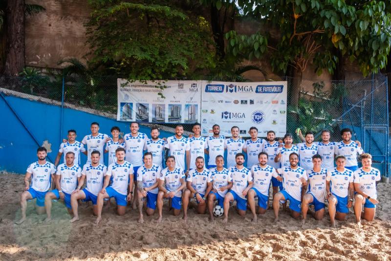 Foto oficial de parte dos atletas