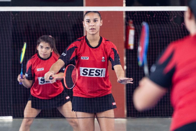 Maitê Rodrigues Ribeiro, da categoria Sub-17; ela participa de sua 1ª experiência internacional
