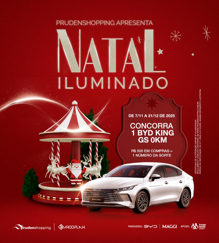 Campanha promocional de Natal segue ativa até 31 de dezembro de 2025