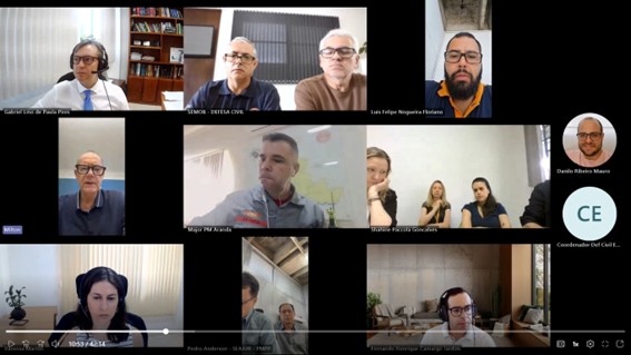 Encontro virtual debateu incêndio que já consumiu mais de 2 milhões de litros de água em ações de combate