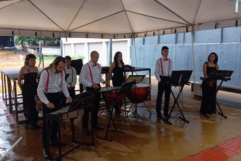 Grupo Percussionismo fará parte do evento