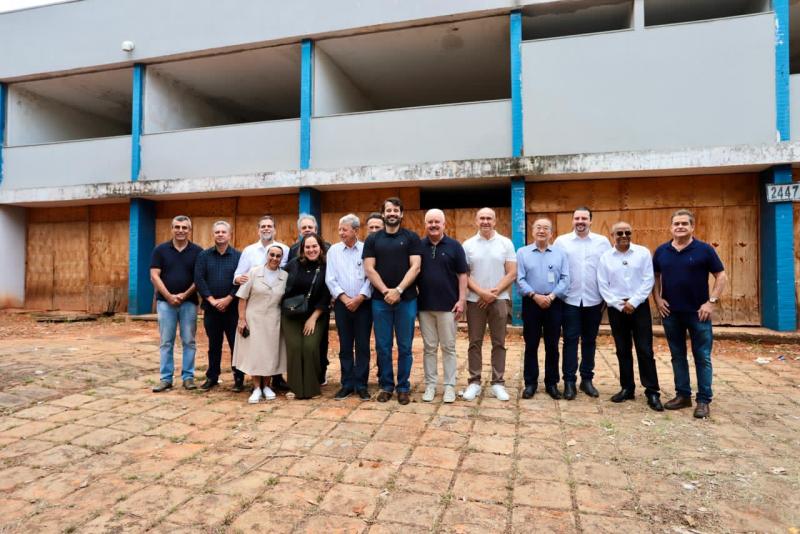 Antigo prédio do EDR foi destinado ao Hospital de Esperança